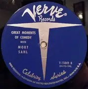 LP - Mort Sahl - Great Moments Of Comedy With Mort Sahl
