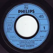 7inch Vinyl Single - Mort Shuman - Un Eté De Porcelaine