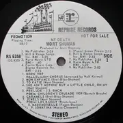 LP - Mort Shuman - My Death - Promo