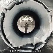 12inch Vinyl Single - Mortician - House By The Cemetery - Limited Edition, White / Black / Grey Merge Vinyl