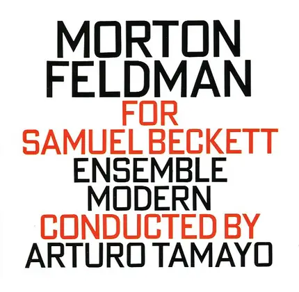 Feldman - For Samuel Beckett