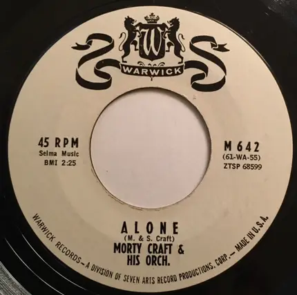 Morty Craft Orchestra - Barc-A-Rolla / Alone