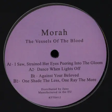 Morah - The Vessels Of The Blood