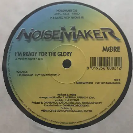 More - I'm Ready For The Glory