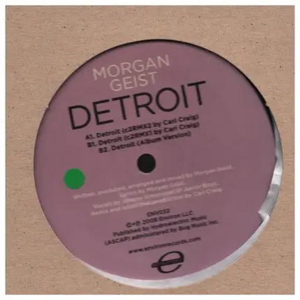 Morgan Geist - Detroit