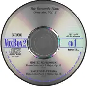 Double CD - Moritz Moszkowski , Xaver Scharwenka , Anton Rubinstein , Sigismond Thalberg , Michael Ponti - The Romantic Piano Concerto, Volume 3