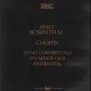 Double LP - Chopin / Moriz Rosenthal - Chopin Piano Concerto No.1 in E Minor, Op.11 and Recital (Frieder Weissmann) - Gatefold