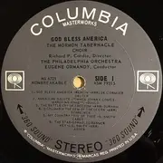 LP - Mormon Tabernacle Choir , Richard P. Condie / The Philadelphia Orchestra , Eugene Ormandy - God Bless America