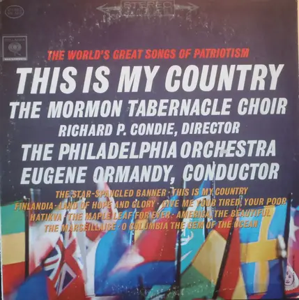 Haydn / Wagner / Schreiner / Sibelius a.o. - This Is My Country