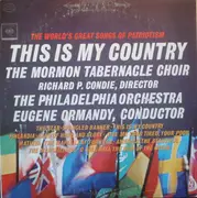 LP - Haydn / Wagner / Schreiner / Sibelius a.o. - This Is My Country - Mono