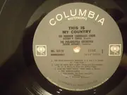 LP - Haydn / Wagner / Schreiner / Sibelius a.o. - This Is My Country - Mono