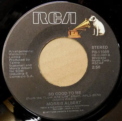 Morris Albert - Someone, Somehow