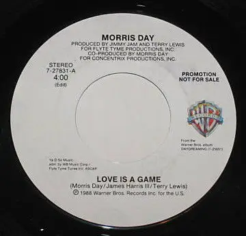 Morris Day - Love Is A Game
