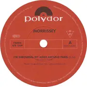 7inch Vinyl Single - Morrissey - I'm Throwing My Arms Around Paris