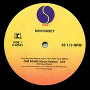 12inch Vinyl Single - Morrissey - Our Frank