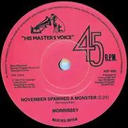 7inch Vinyl Single - Morrissey - November Spawned A Monster