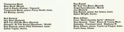 LP - Mose Allison , Ray Bryant , Red Garland , Thelonious Monk - Kontraste (Jazz On The Piano)
