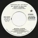 7inch Vinyl Single - Moses Tyson, Jr. - My Heart's On Fire (Soul Desire)