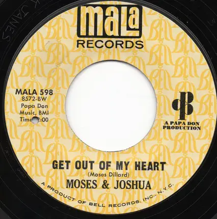 Moses & Joshua - Get Out Of My Heart