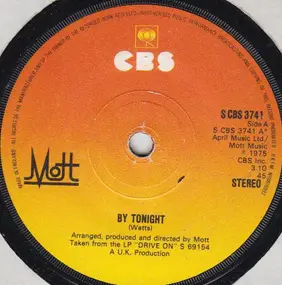 Mott the Hoople - By Tonight / I Can Show You How It Is