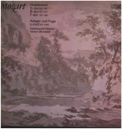 Motarz/ Staatskapelle Dresden, Herbert Blomstedt - Divertimenti