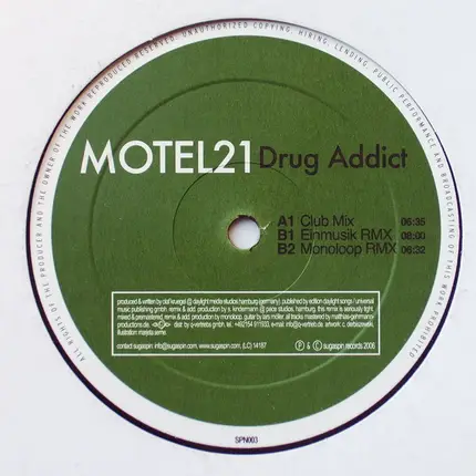 Motel 21 - Drug Addict