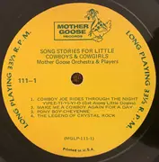 Double LP - Mother Goose Orchestra & Players - Song Stories For Little Cowboys & Cowgirls