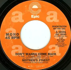 Mother's Finest - Don't Wanna Come Back