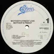 LP - Mother's Finest - Live