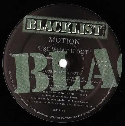Motion - Use What U Got