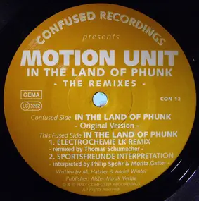 motion unit - In The Land Of Phunk (The Remixes)