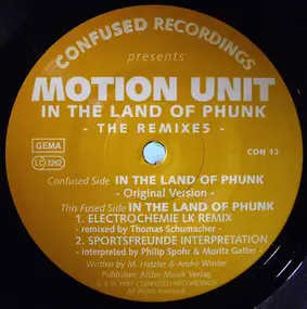 motion unit - In The Land Of Phunk (The Remixes)