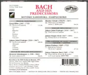 CD - Motoko Nabeshima - Bach And His Predecessors