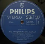 LP - Mouth & MacNeal - Sing A Song With Mouth & MacNeal - Club-Sonderauflage