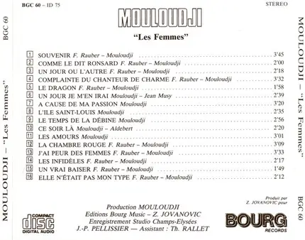 Mouloudji - Les Femmes