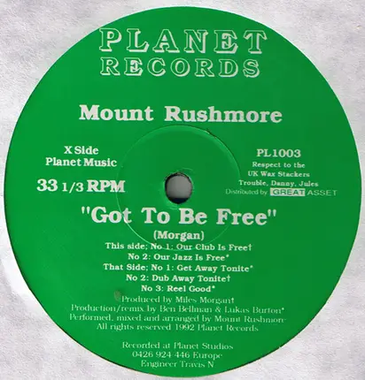 Mount Rushmore - Got To Be Free