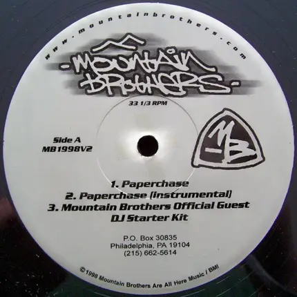 Mountain Brothers - Paperchase / 5 Elements