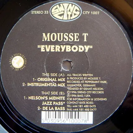 Mousse T - Everybody