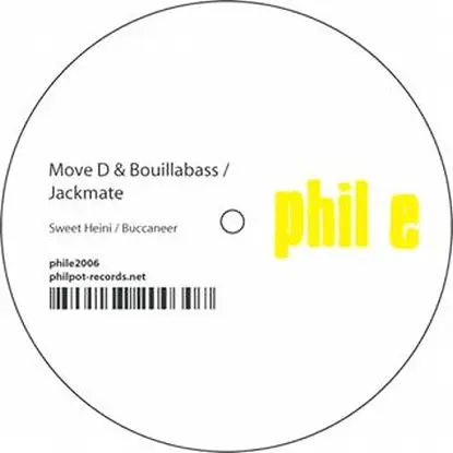 Move D & Bouillabass / Jackmate - Sweet Heini