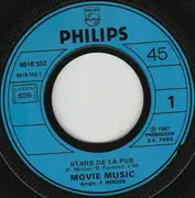 7inch Vinyl Single - Movie Music - Stars De La Pub (L'avion Décolle Sur Les Champs Elysées...) - Moulded Label