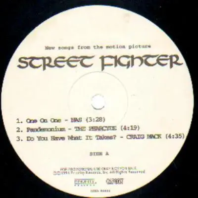 Movie Soundtrack Sampler - Street Fighter