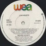LP - Moving Hearts - Live Hearts