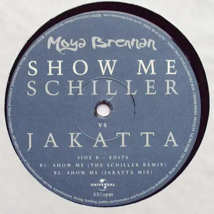Moya Brennan - Schiller vs Jakatta