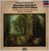LP - Mozart (Marriner) - Serenata Notturna • Divertimenti, K.136-8