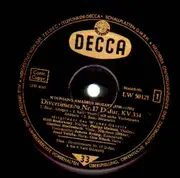 10'' - Mozart - Wiener Oktett - Divertimento Nr.17 D-dur KV334