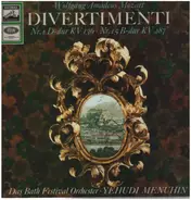 Mozart - Yehudi Menuhin w/ Bath Festival Orchester - Divertimento Nr.15 B-dur KV 287 / - Nr.1 D-dur KV 136