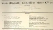 LP - Mozart - Convivium Musicum - Dominikus-Messe KV66