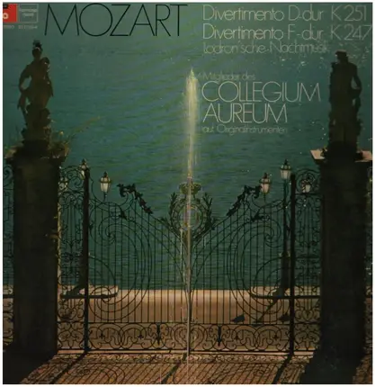 Mozart - Collegium Aureum - Divertimento D-dur K 251 / ~ F-dur K 247