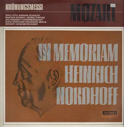 Mozart - Erika Köth / Barbara Scherler , RSO Berlin - Krönungsmesse