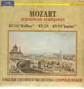 LP - Mozart - Hager - Symphonies: KV 385 / KV 129 / KV 551 - Digital / DMM